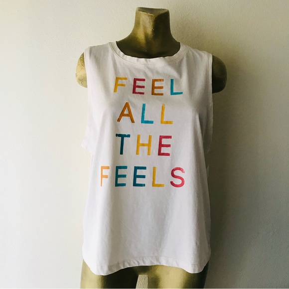 FIFTH SUN NWT Feel All the Feels TANK TOP Size XXL - Picture 1 of 6